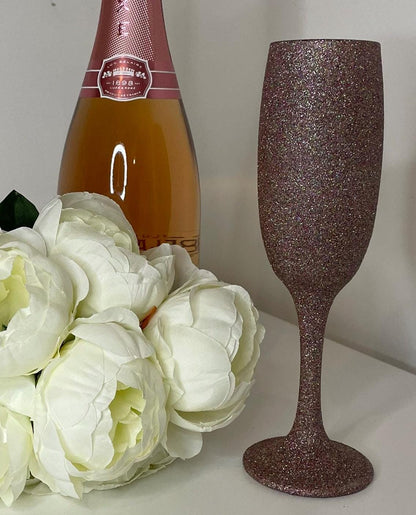 Full Glitter Champagne Flutes, Glitter Glasses for the Perfect Gift, Gifts for all Occasions, Birthday Gifts, Wedding Gifts, Parties