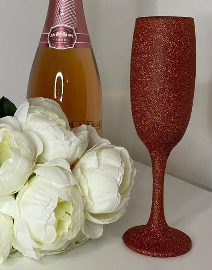 Full Glitter Champagne Flutes, Glitter Glasses for the Perfect Gift, Gifts for all Occasions, Birthday Gifts, Wedding Gifts, Parties