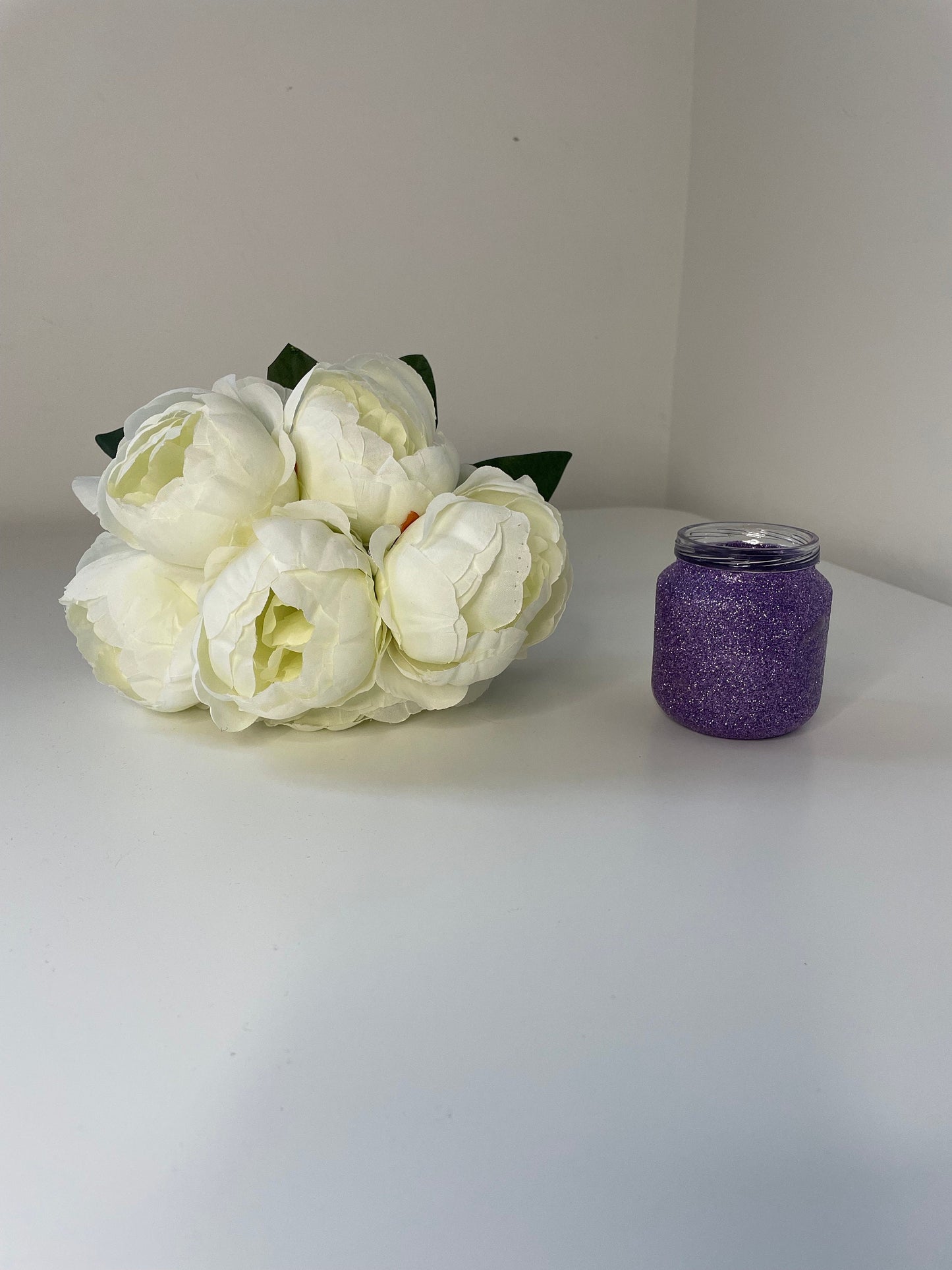 Glitter Jars, Great for Gifts, Great for Small Storage Ideas, Personalisable with Name or Intials