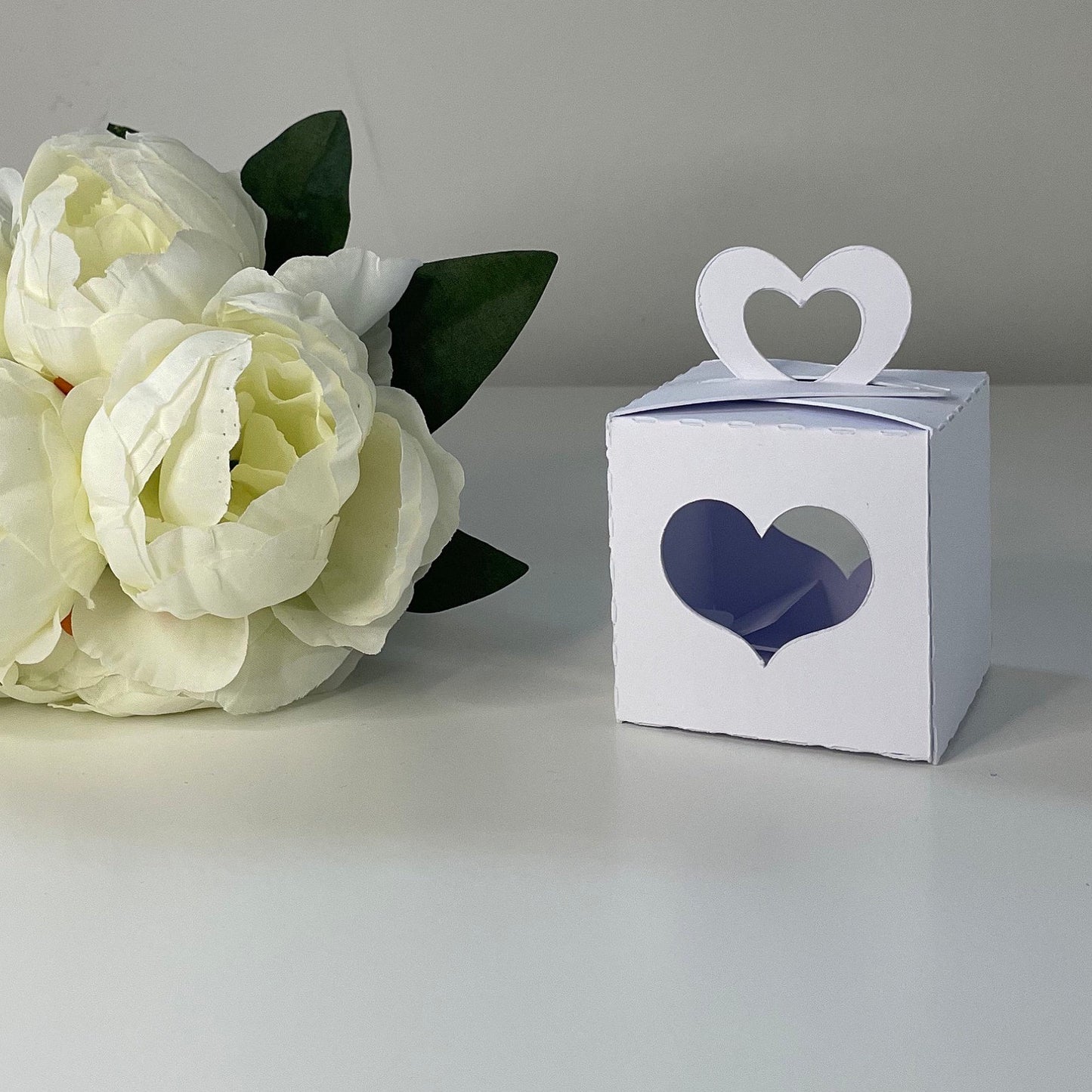 Small Heart Aperture Gift Box, Great for all Personalise Gifts