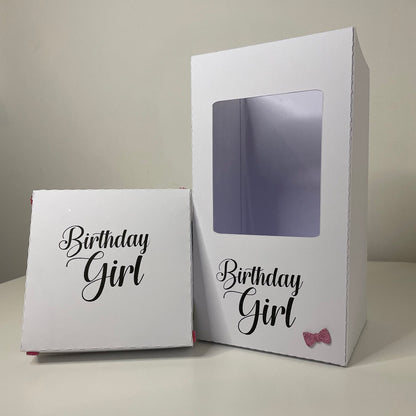 Birthday Girl Gin Glass Gift Box Holder, Great for all Gin Glasses, Great Gift Box for your Personalised Gin Glasses