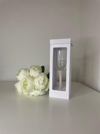 Champagne Flute Gift Box Holder, Great for all Champagne Flutes