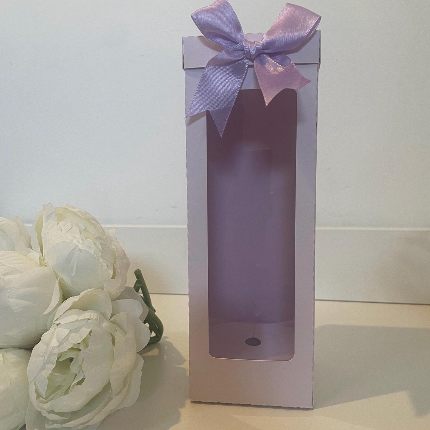 Pale Pink Champagne Flute Gift Box Holder, Great for all Champagne Coupes, Prosecco Glasses, Great Gift Box for your Personalised Glasses.