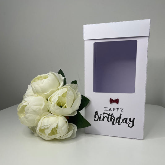 Happy Birthday Gin Glass Gift Box Holder, Great for all Gin Glasses, Great Gift Box for your Personalised Gin Glasses