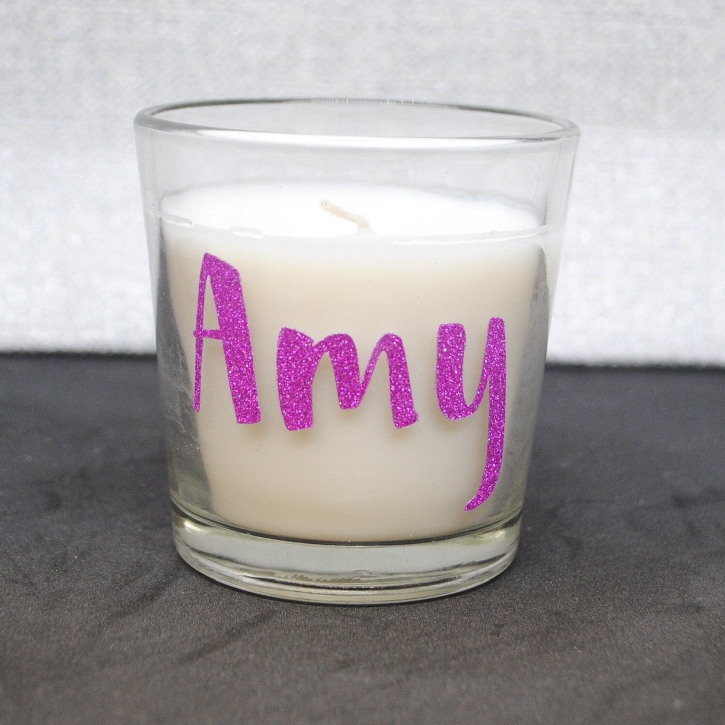 Personalise Scented Medium Candle Jar, Personalise with Initial, Name, Image or Message, Ideal for Gifts and all Occasions