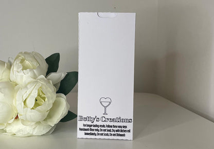 BESTIE Personalise Glass, Great for Birthdays, All Special Occasions, Birthdays Gifts, Wedding Gifts, Parties, Bridal & Hen Gifts