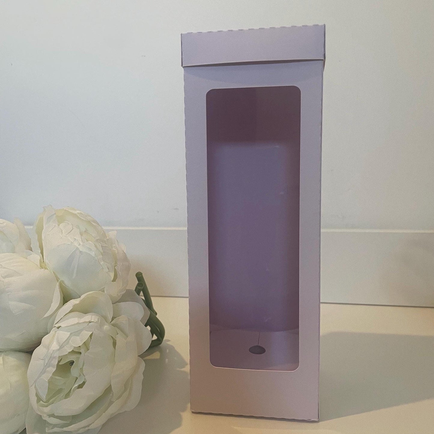 Pale Pink Champagne Flute Gift Box Holder, Great for all Champagne Coupes, Prosecco Glasses, Great Gift Box for your Personalised Glasses.