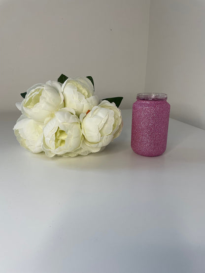 Glitter Jars, Great for Gifts, Great for Small Storage Ideas, Personalisable with Name or Intials