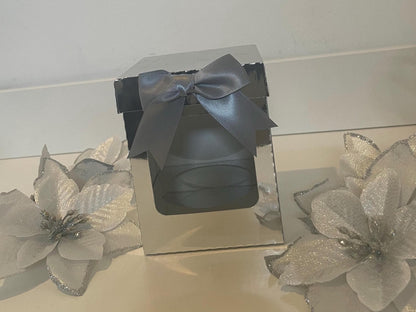 Snowy Christmas Theme, Medium Gift Box, Great for Baubles, Tumbler Glass, Candles, Small Gifts, All Personalise Christmas Gifts