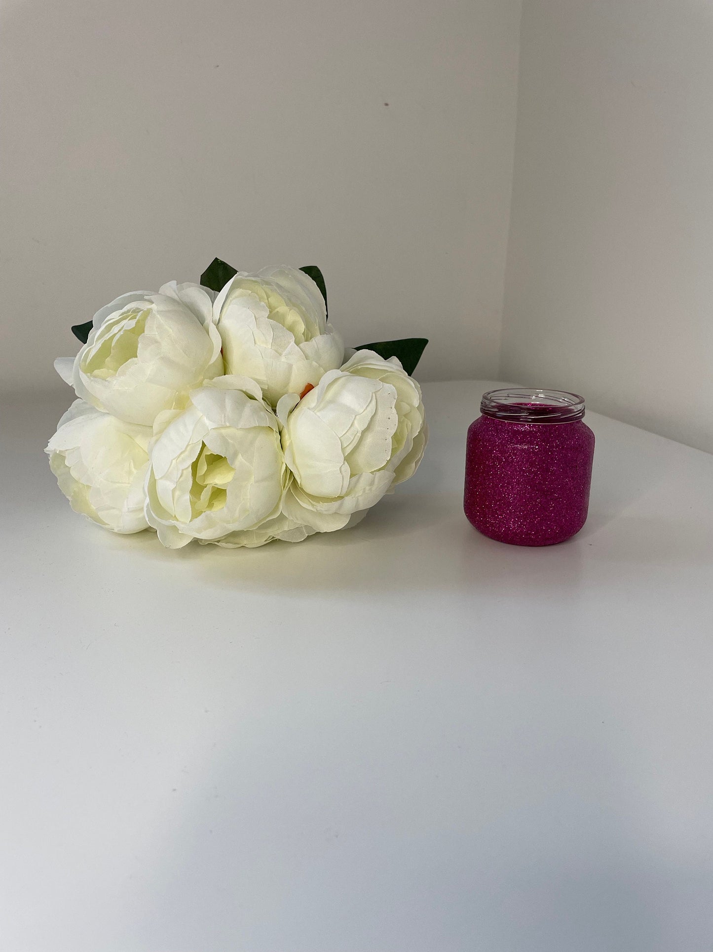 Glitter Jars, Great for Gifts, Great for Small Storage Ideas, Personalisable with Name or Intials