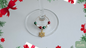 Snowflake, Christmas Glass Charms, Great for Christmas Dinner Places, Gifts or Party Favours, Wine Glass Charms