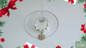 Snowflake, Christmas Glass Charms, Great for Christmas Dinner Places, Gifts or Party Favours, Wine Glass Charms