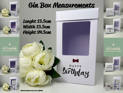 Gin Glass Gift Box Holder, Great for all Gin Glasses