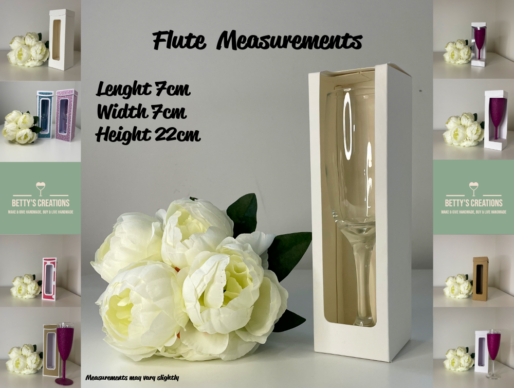 Prosecco Flute Gift Box Holder, Great for all Prosecco Glasses