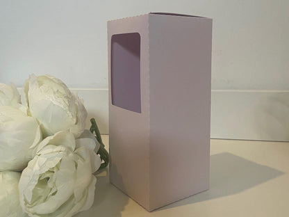 Wine Glass Gift Box Holder with Ribbon
