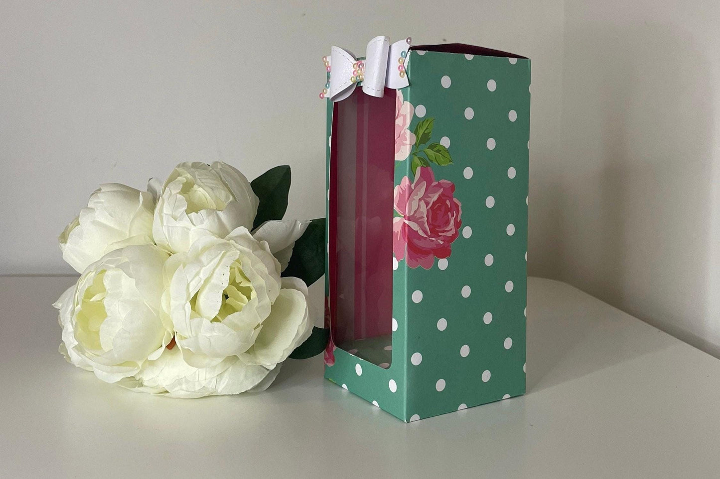 Pattern Wine Glass Gift Box Holder, Great Gift Box for your Personalised Glasses