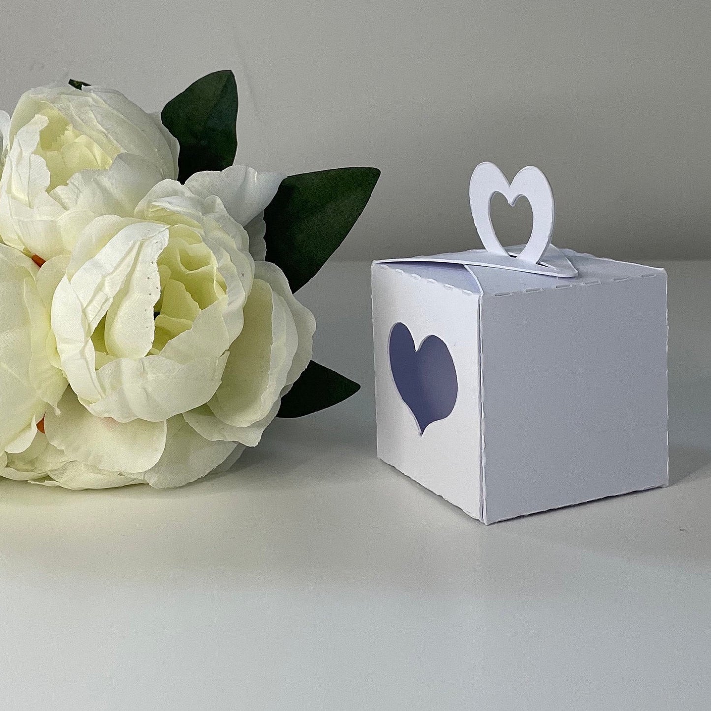 Small Heart Aperture Gift Box, Great for all Personalise Gifts