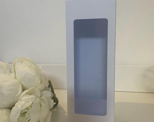 Tall Gift Box With Handles, Great for Wine Glasses